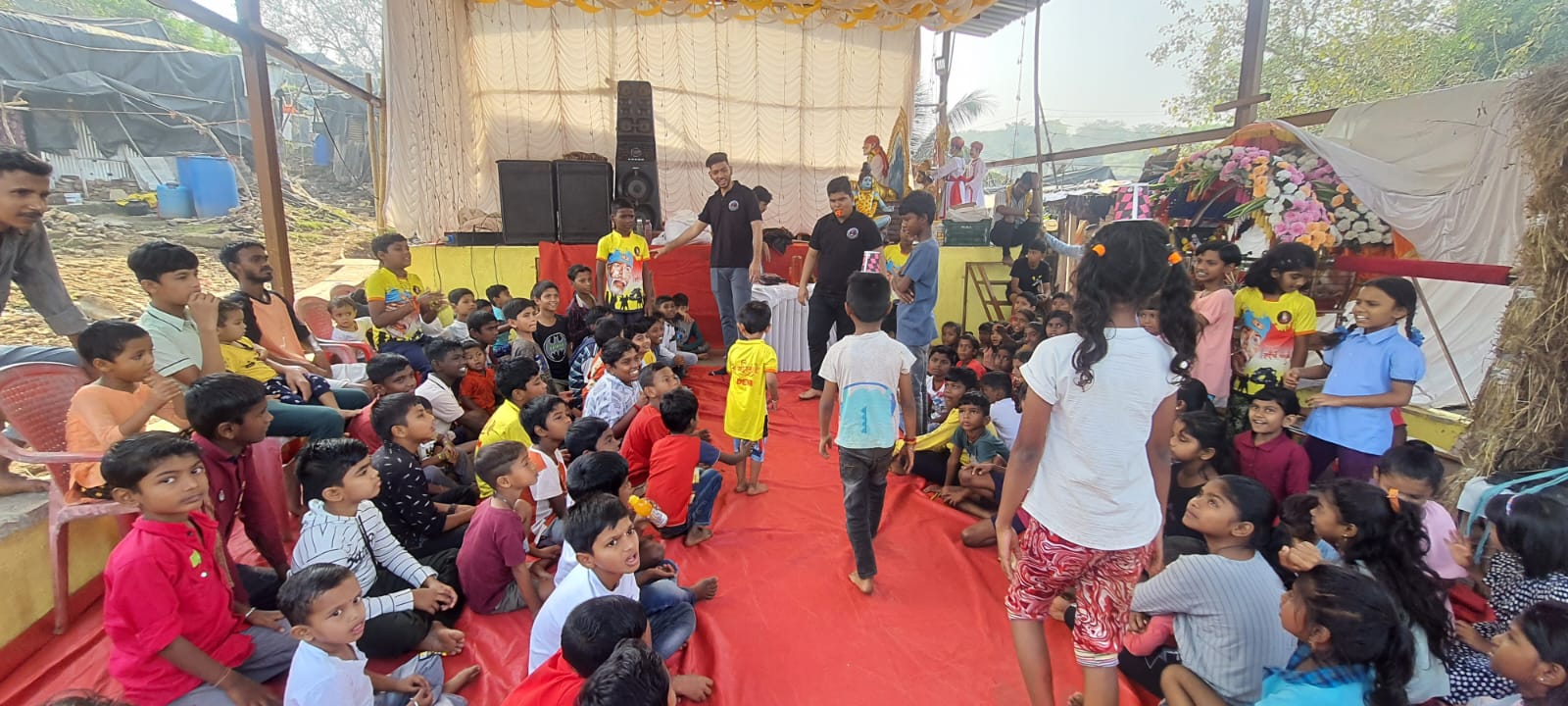 Spreading Joy in the Slums!